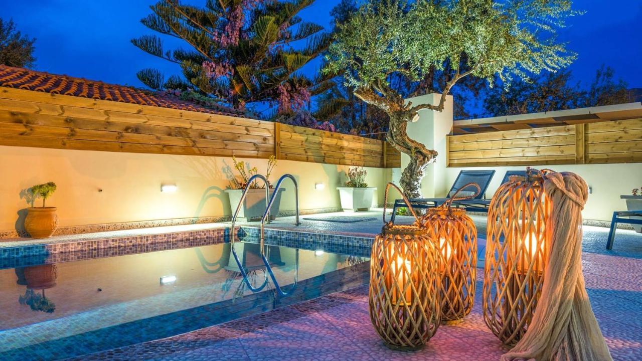 Coral Villa Tragaki Exterior foto