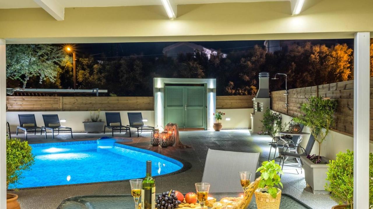 Coral Villa Tragaki Exterior foto