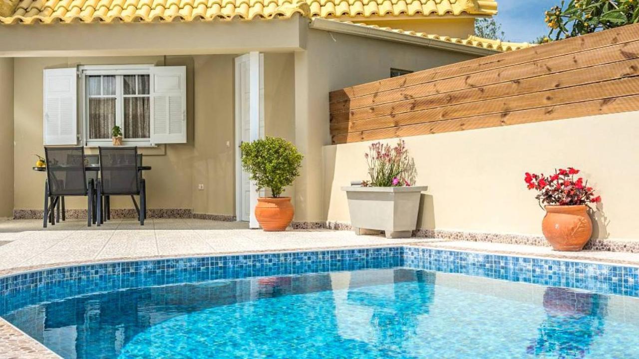 Coral Villa Tragaki Exterior foto